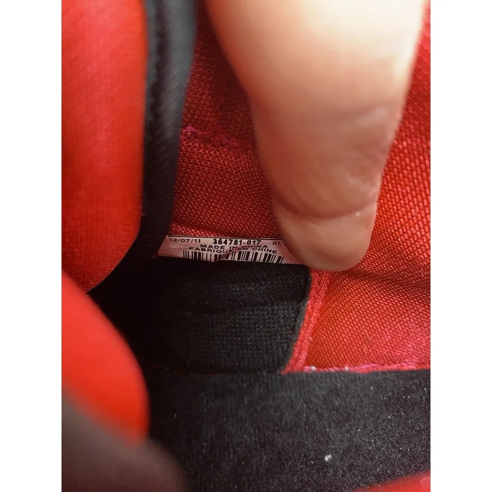 Nike Air Jordan 1‎ Flight Black Red 364781-017 Youth 6.5Y Sneakers